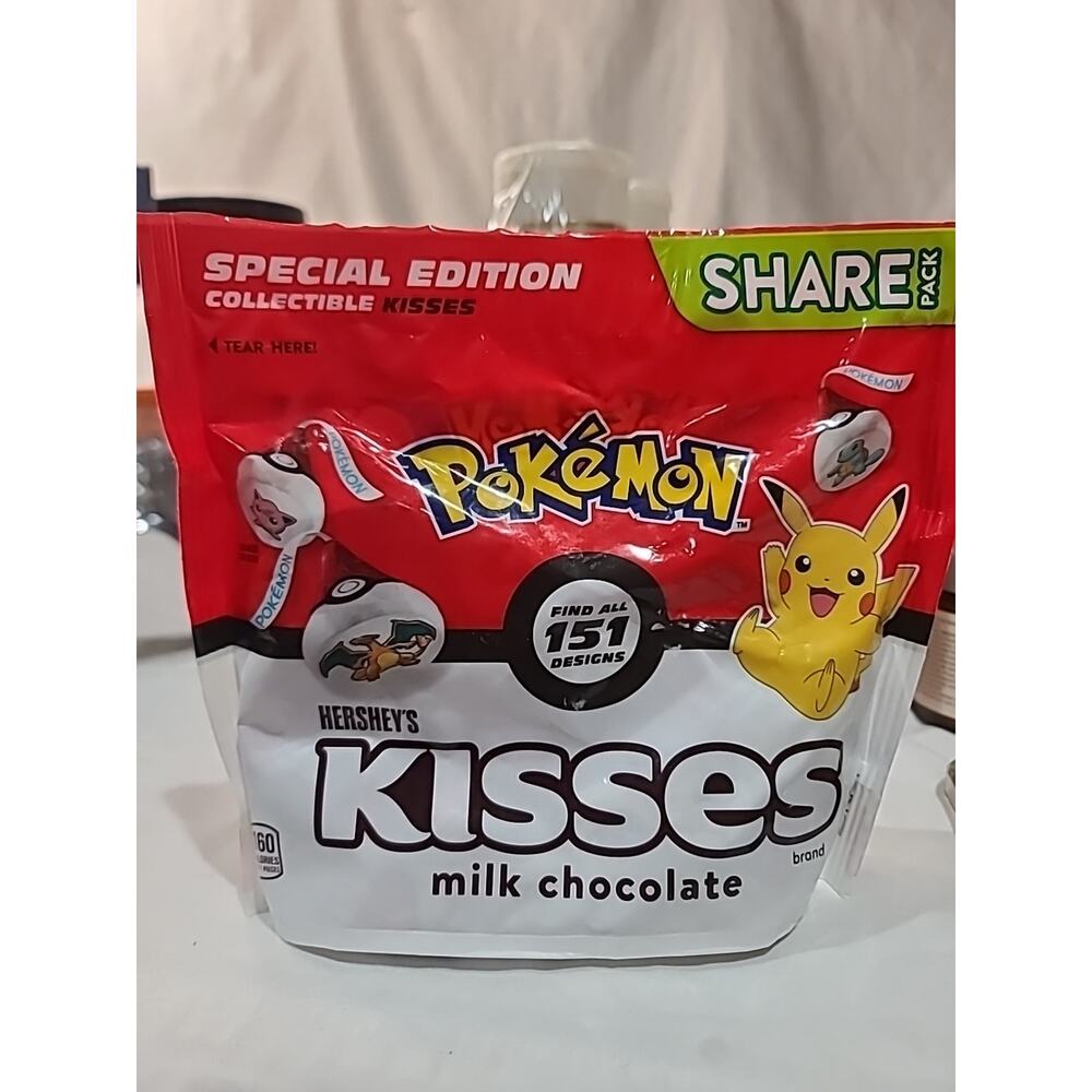 Pokemon Hershey’s Kisses Share Size Limited Edition Ships Fast NEW